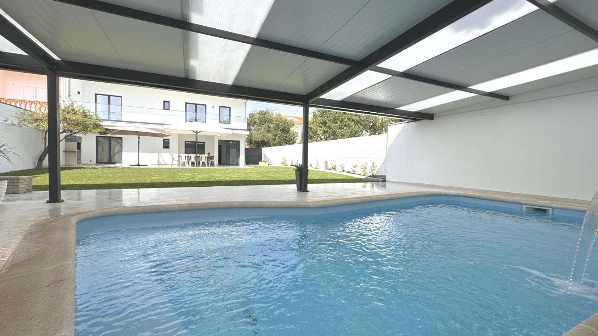 Casa Da Praia, Piscina A Sal, Aquecida E Coberta -Praia Da Barra Extérieur photo